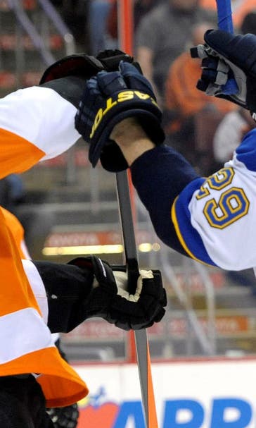 Blues score first but fall behind Flyers, lose 4-1